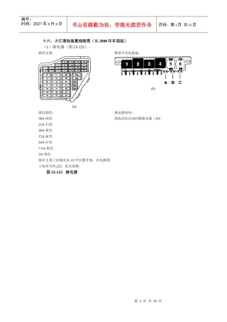 全车电气线路图11