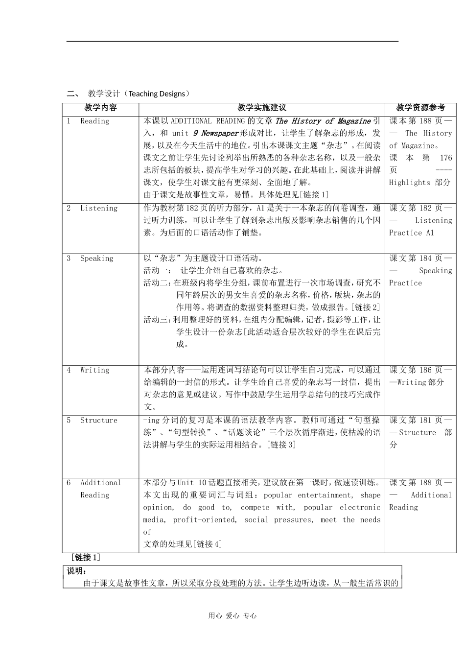 高一英语：Unit8 Magazine教案（上海新世纪版S1B）_第2页