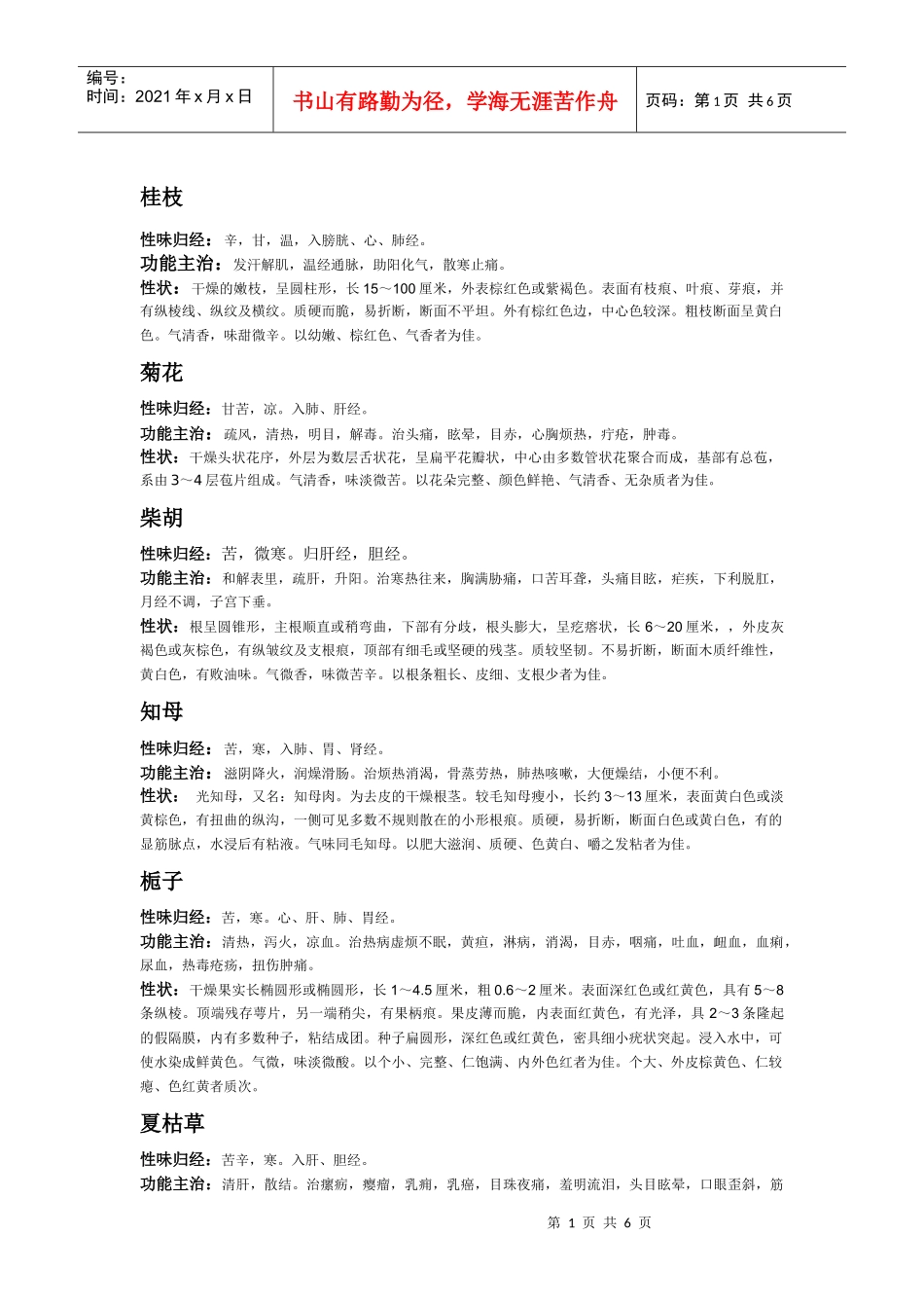 中药详细讲解资料_第1页