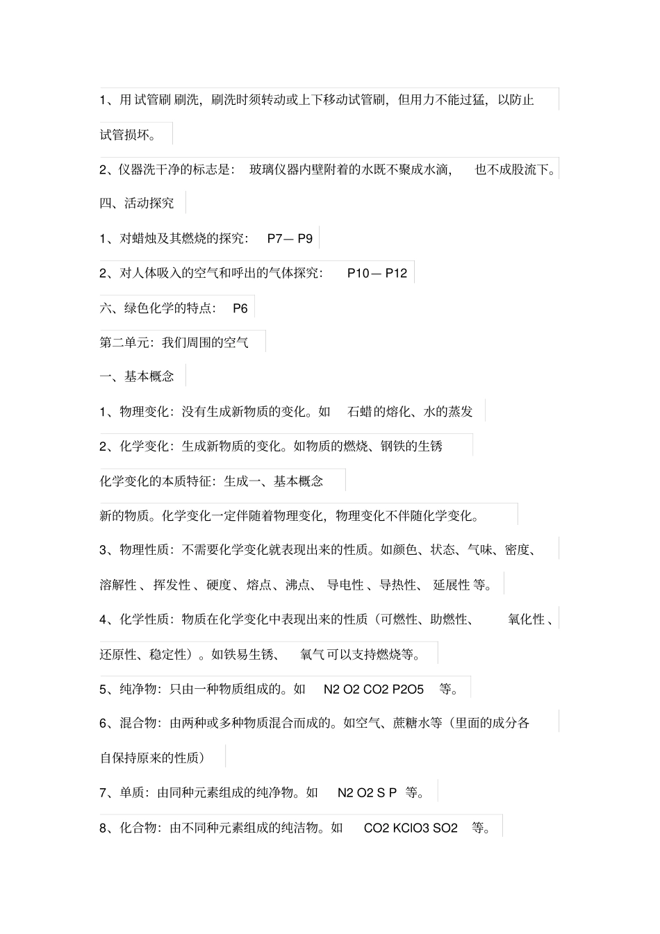 初三化学复习提纲_第3页