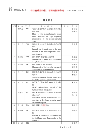 98年及以前硕士论文中英文（上网）-欢迎访问浙江大学机械