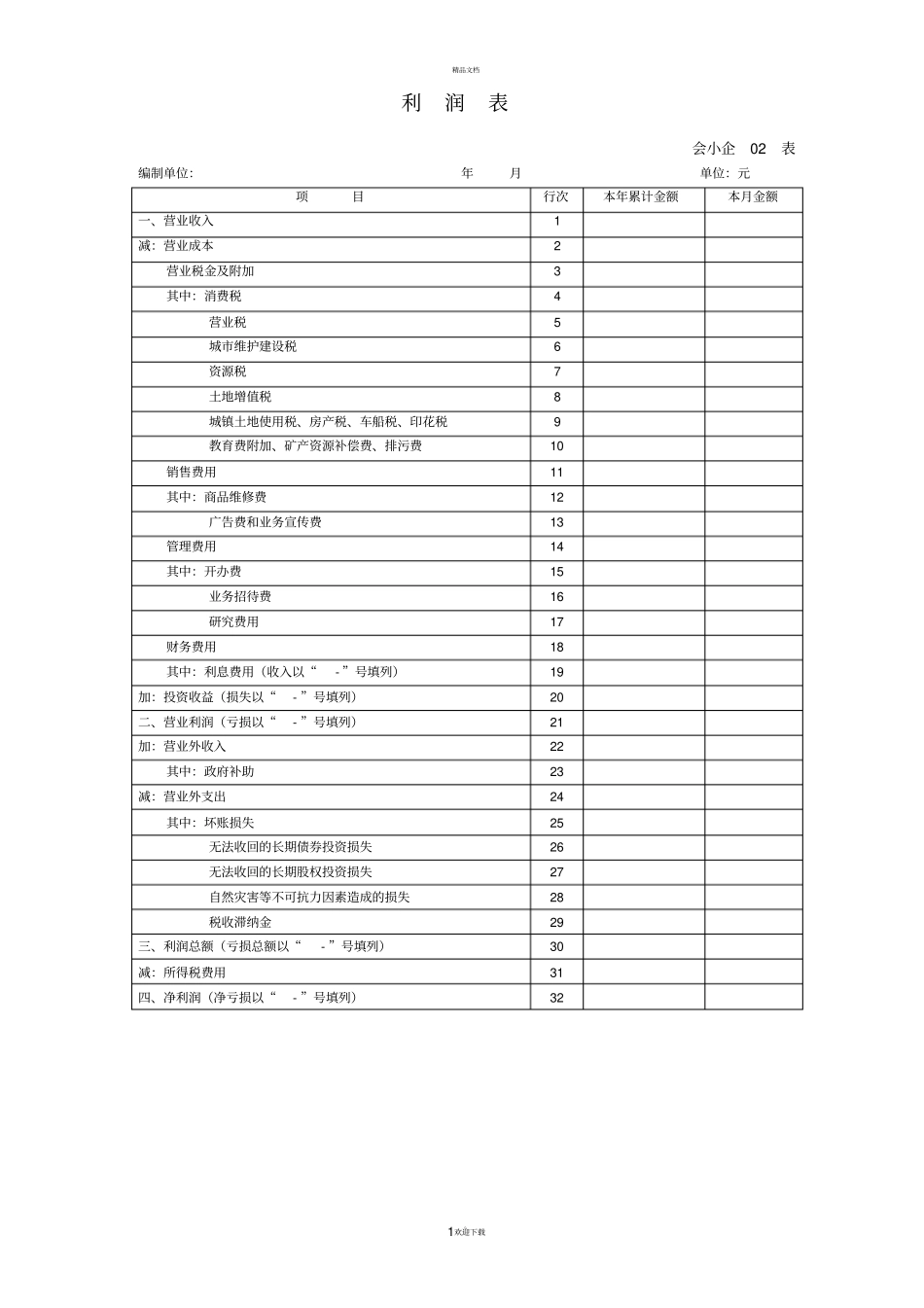 小企业会计准则报表格式_第2页