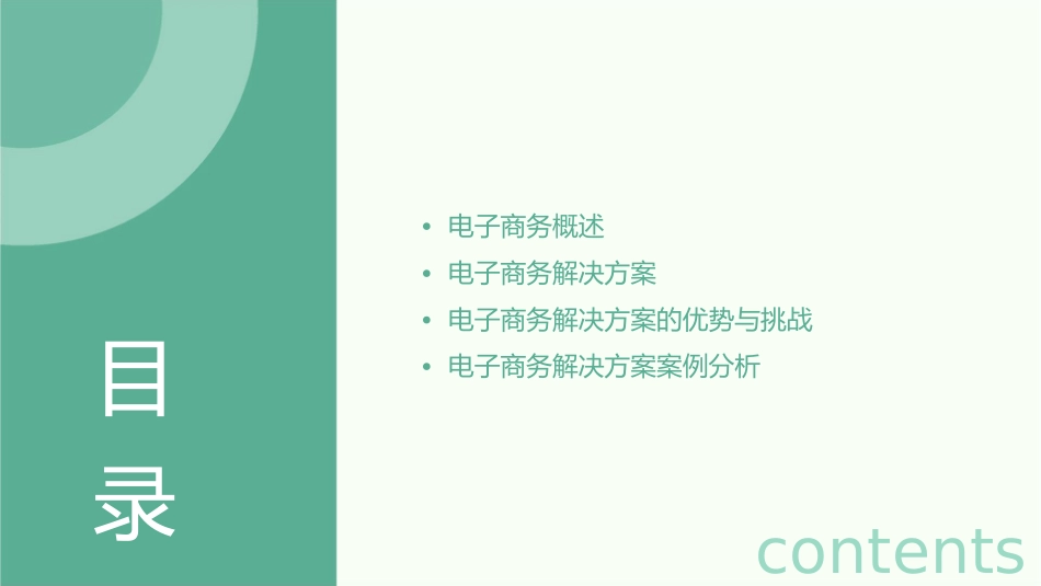 电子商务解决方案综述 课件_第2页