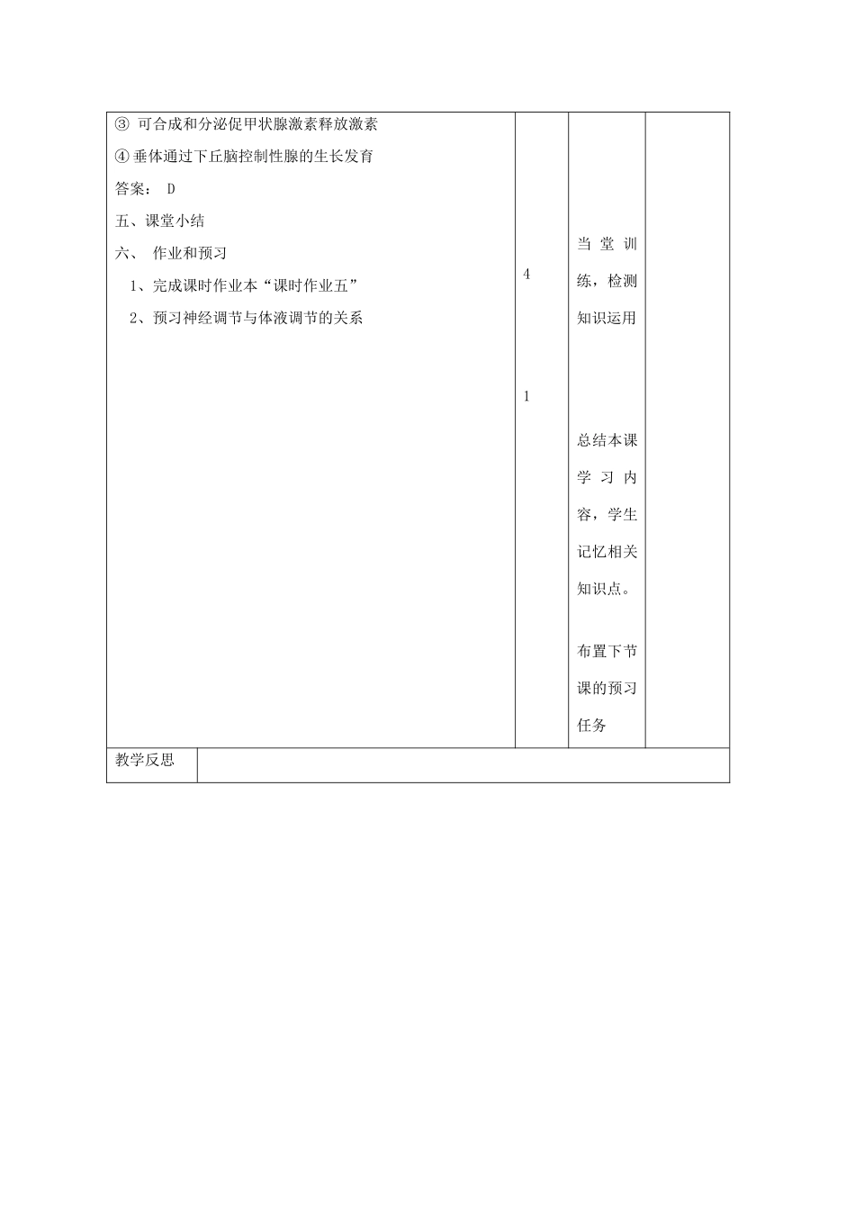 高中生物 第2章 动物和人体生命活动的调节 2.2 通过激素的调节2教案 新人教版必修3-新人教版高二必修3生物教案_第2页