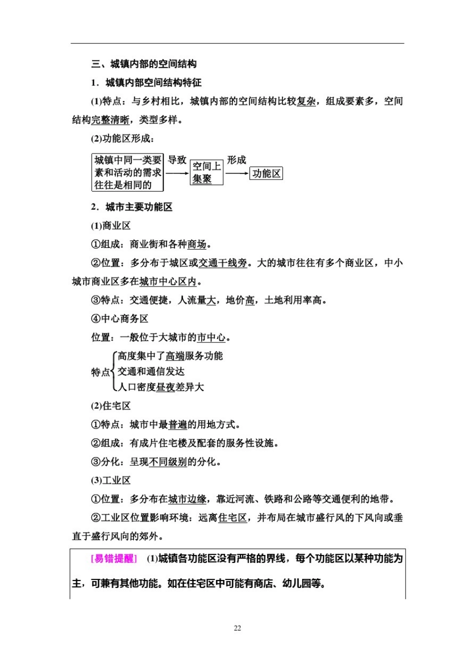 20-21第2章第1节乡村和城镇内部的空间结构_第2页