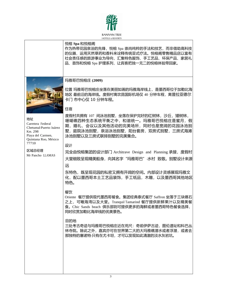BanyanTree悦榕庄奢华酒店品牌研究_第3页