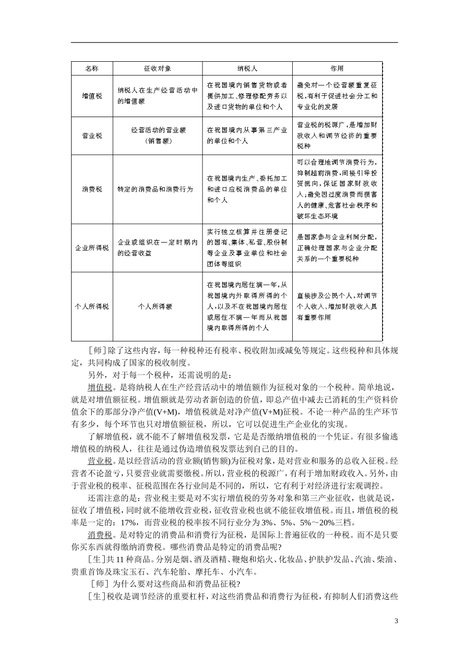 第二节税收与纳税人(第三课时)_第3页