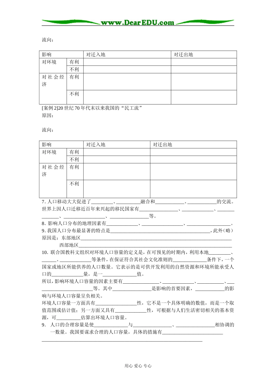 必修二第一单元地理基础知识梳理_第2页
