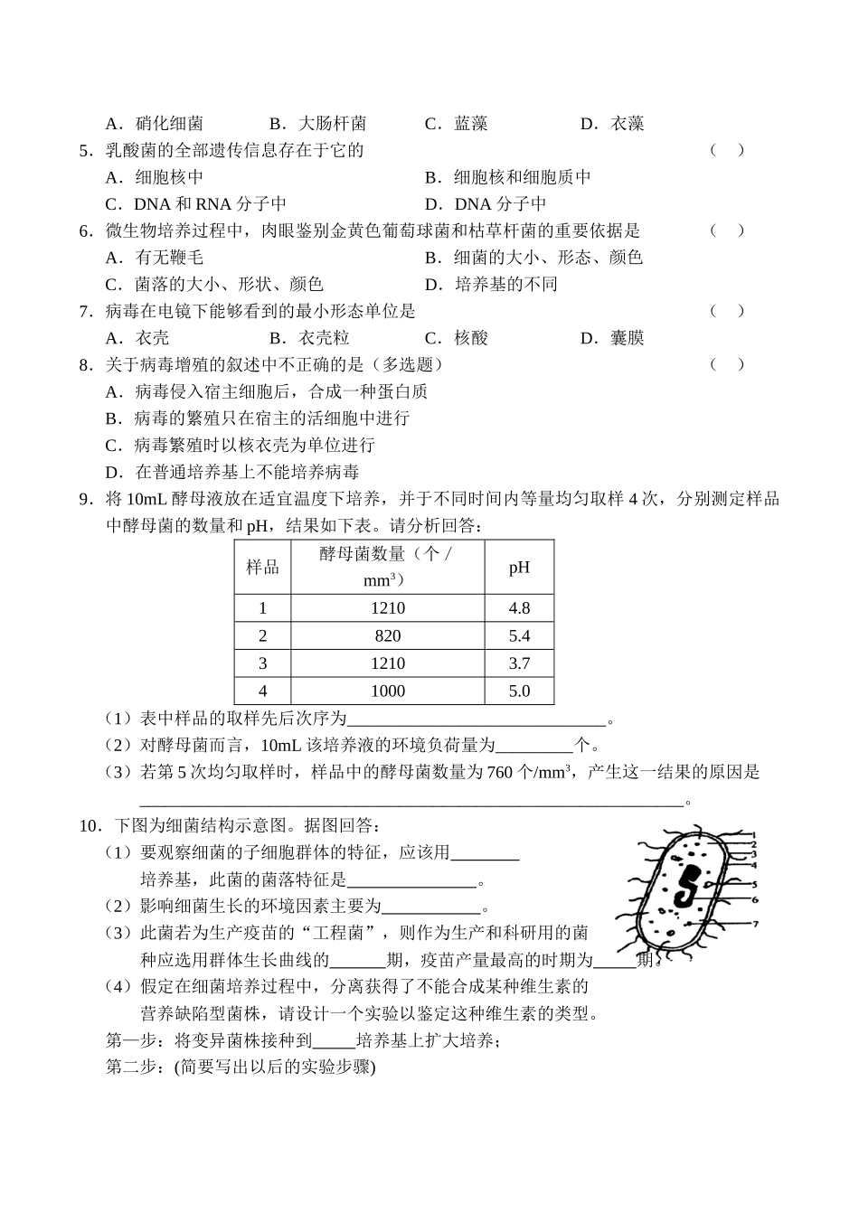 高中生物微生物的类群旧人教选修_第3页