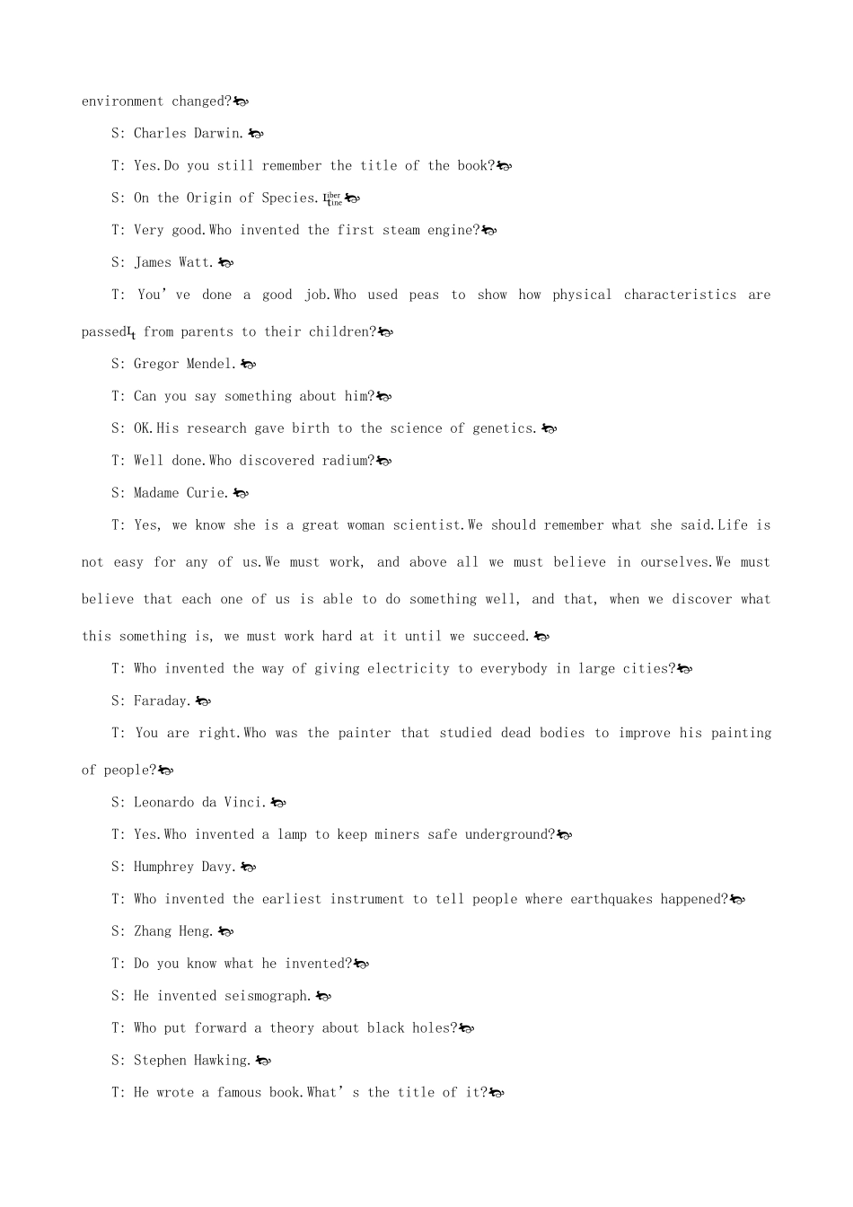 高中英语 Unit 1 Great scientists Period 2 优秀教案 新人教版必修5_第3页