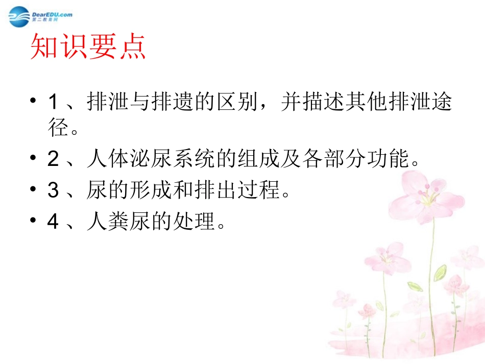 七年级生物下册 第十一章 第二节 人体废物的排出课件1 （新版）苏教版_第2页