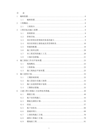 xxxx大厦施工组织设计(DOC156页)