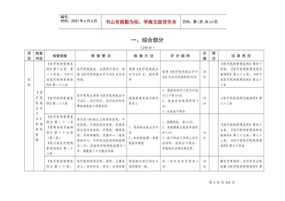 克拉玛依医疗量化分级评分标准1_第3页
