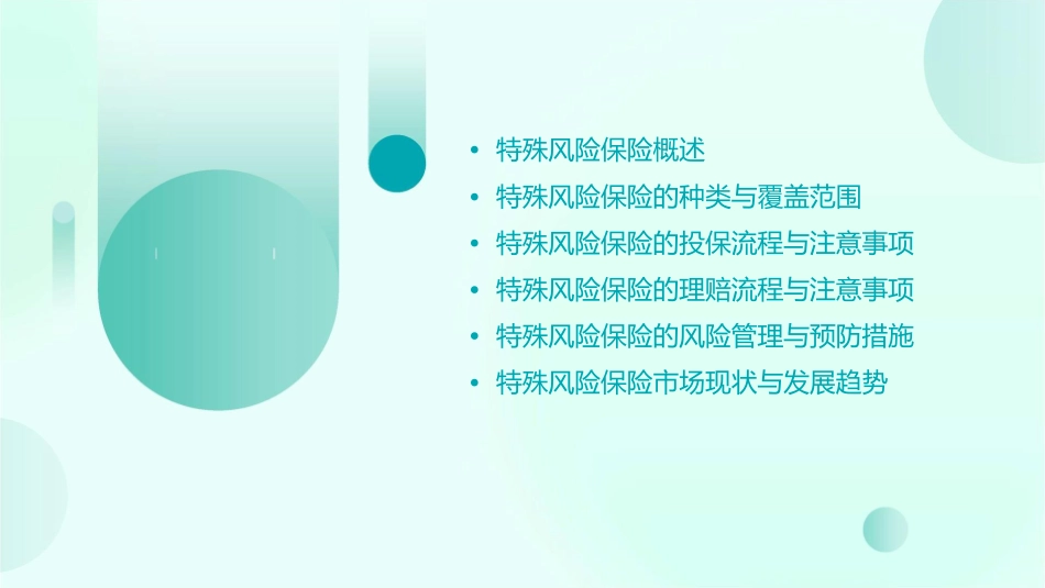 特殊风险保险课件_第2页