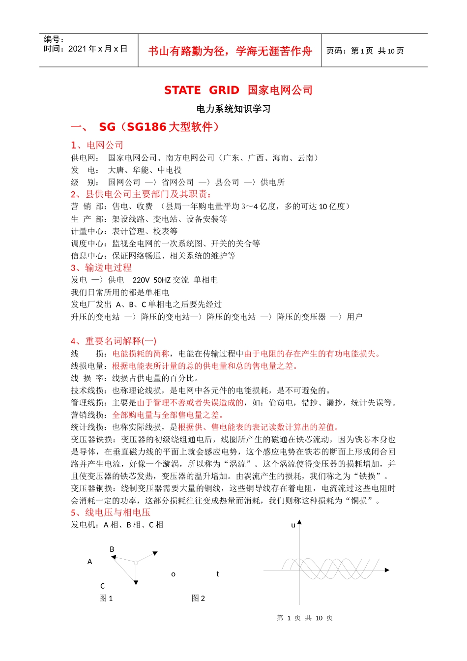 农网电力基础知识_第1页