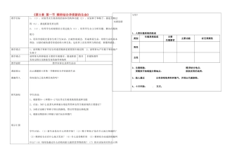 辽宁省抚顺市第二十六中学七年级生物下册《第8章 第一节 精卵结合孕育新的生命》教学案 新人教版