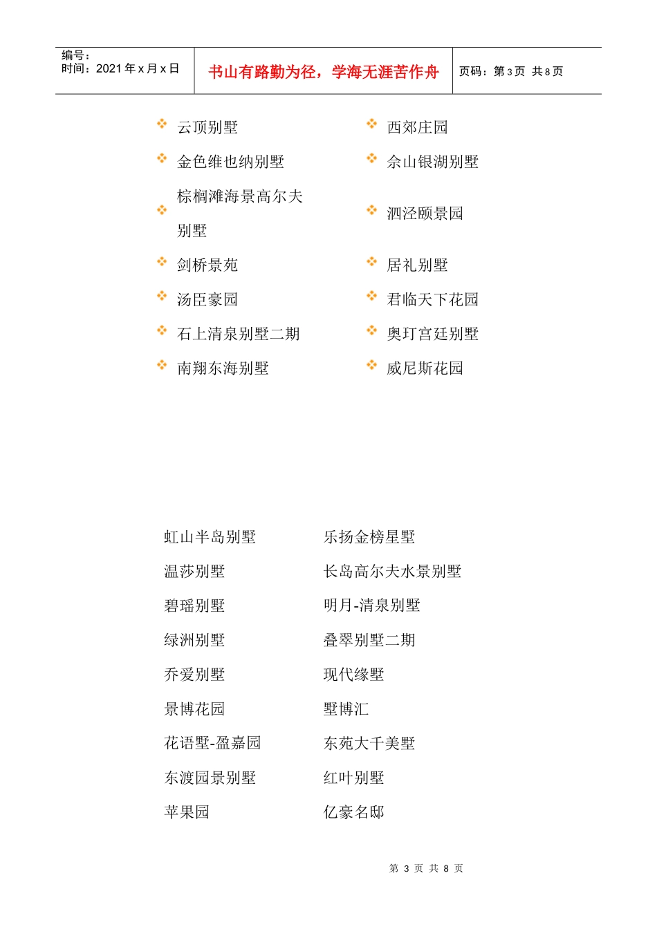 别墅名称大汇总_第3页