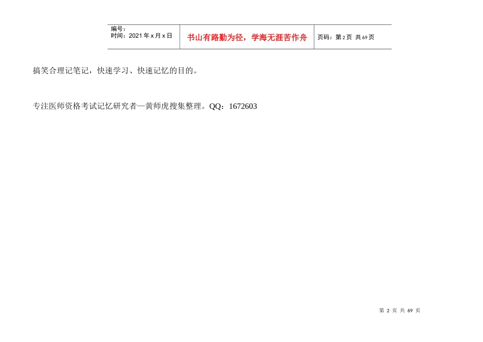 医学思维导图(药理学)全套完整打印版_第2页