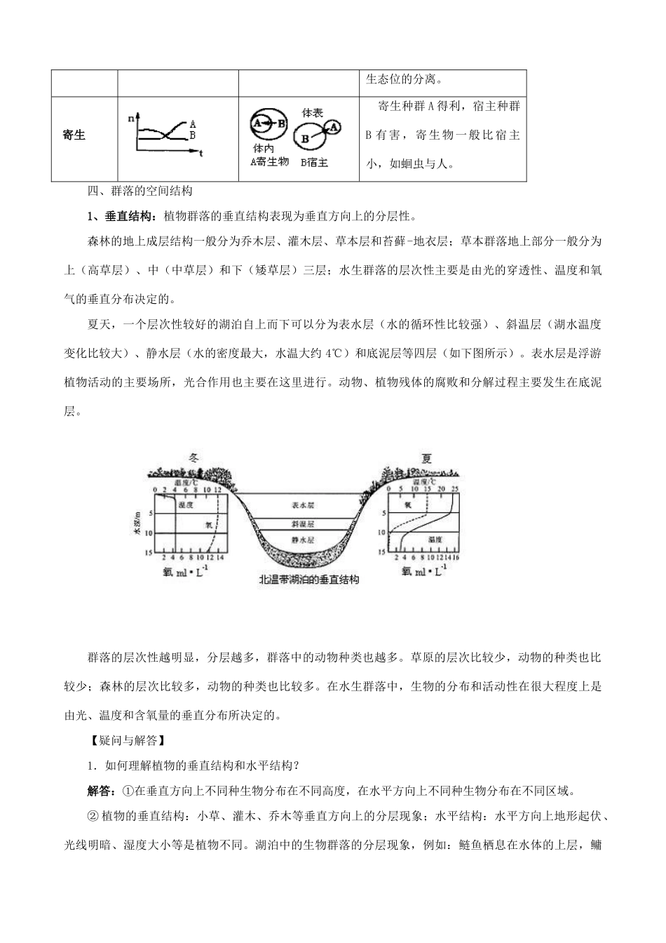 高中生物《群落的结构》教案6 新人教版必修3_第3页
