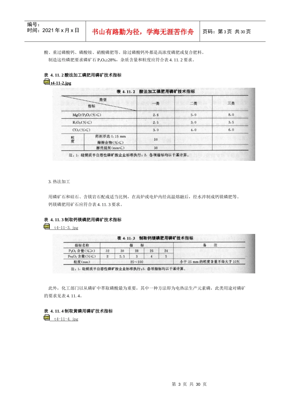 中国矿情_磷矿资源_第3页