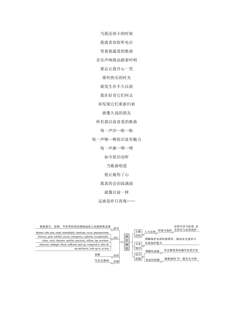 高中英语 Unit 6 Disaster and hope Part Ⅰ Starting out  Understanding ideas教案 外研版必修第三册-外研版高一第三册英语教案_第2页