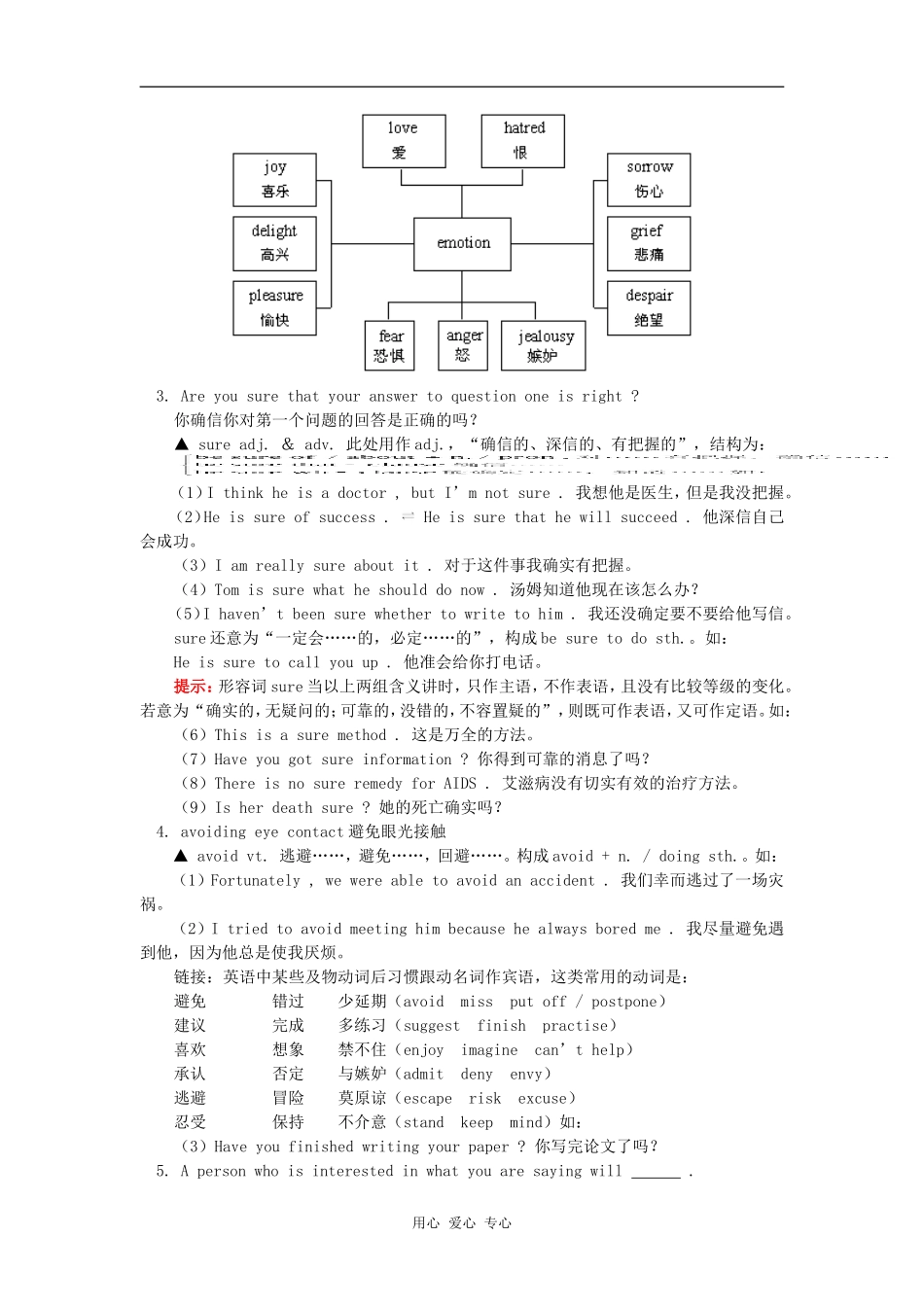 高一英语Unit 21 Body language人教版知识精讲_第2页