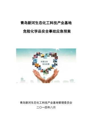 化工基地危险化学品事故预案