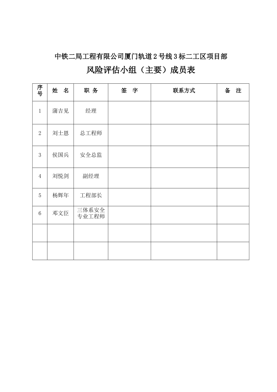 何观竖井、矿山区间施工阶段安全风险评估_第3页