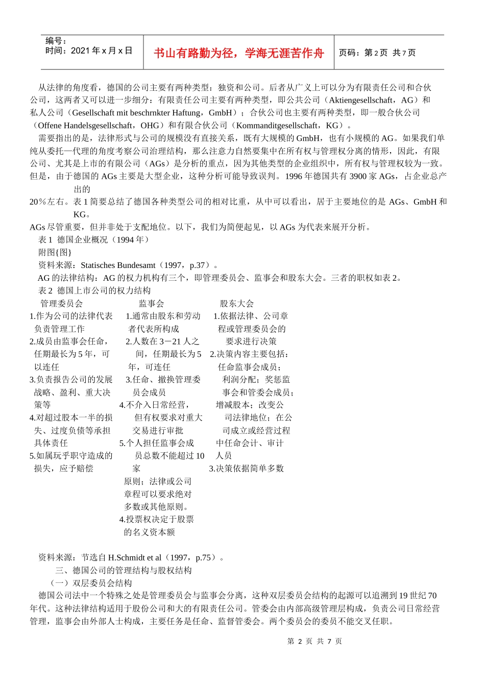 【企业管理】德国的公司治理结构_第2页