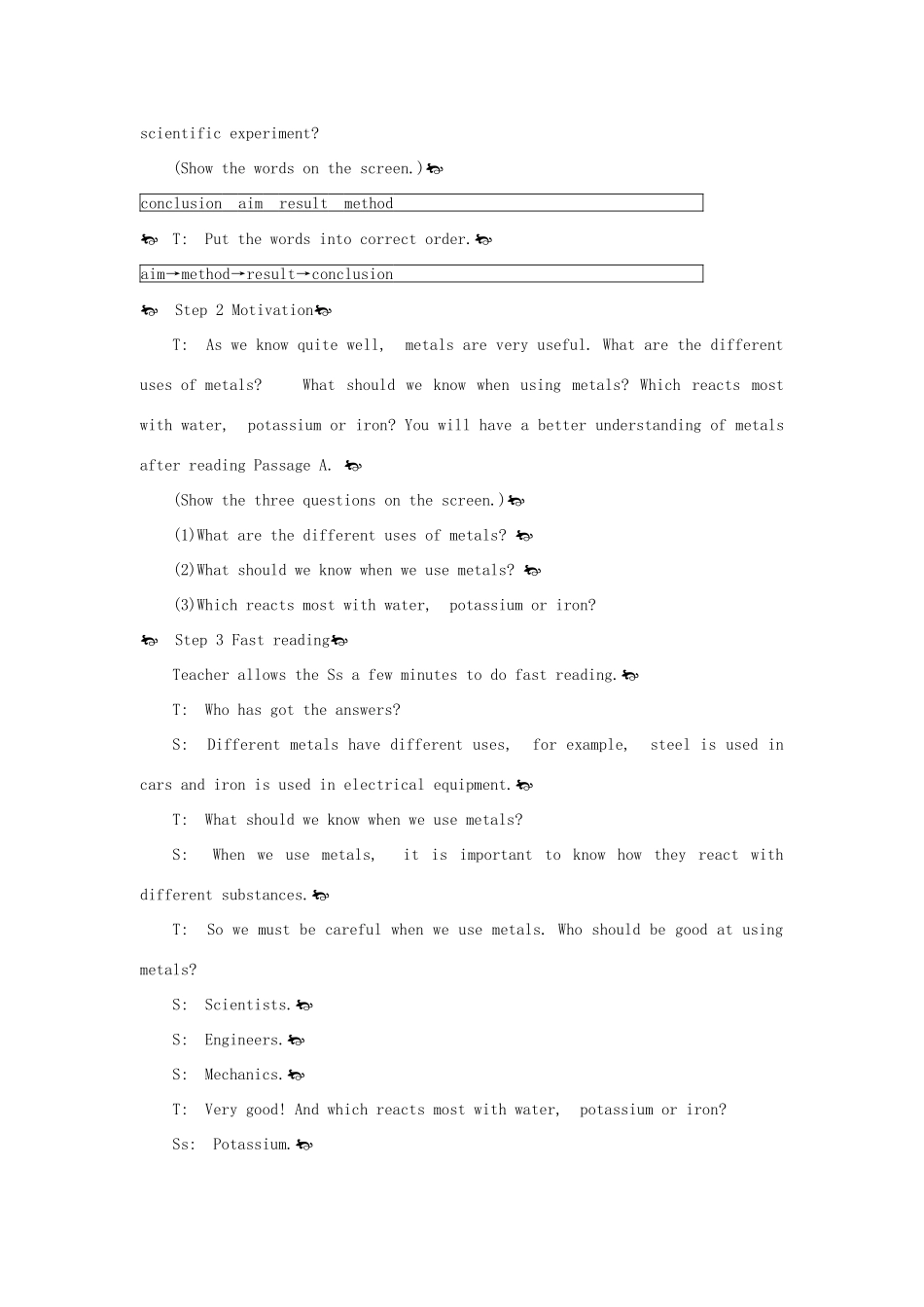 高中英语 Module 5 2nd period教案 外研版必修1_第2页