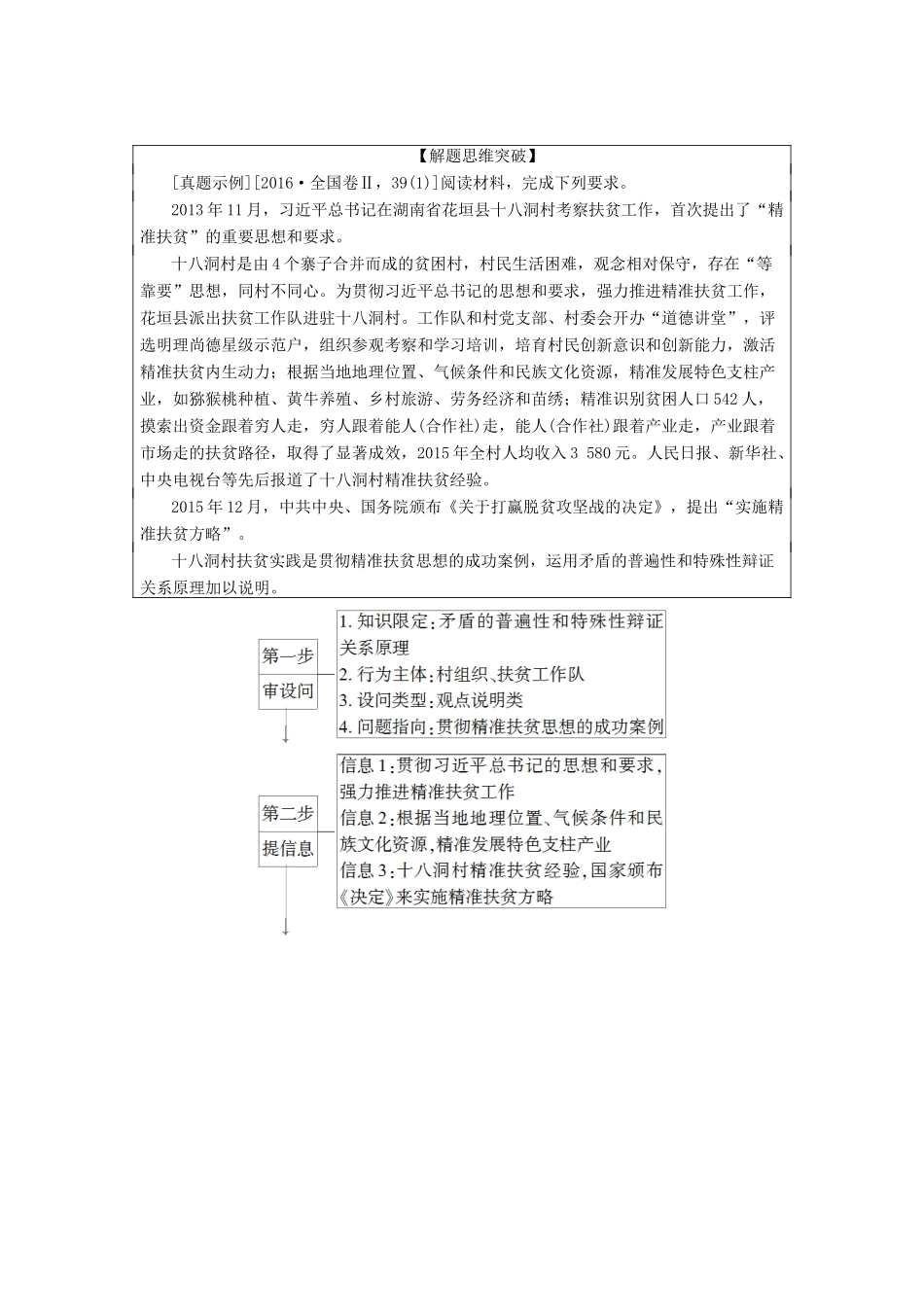 高考政治二轮复习 第1部分 专题10 思想方法与创新意识 第2课时 主观题增分提能教案-人教版高三全册政治教案_第3页