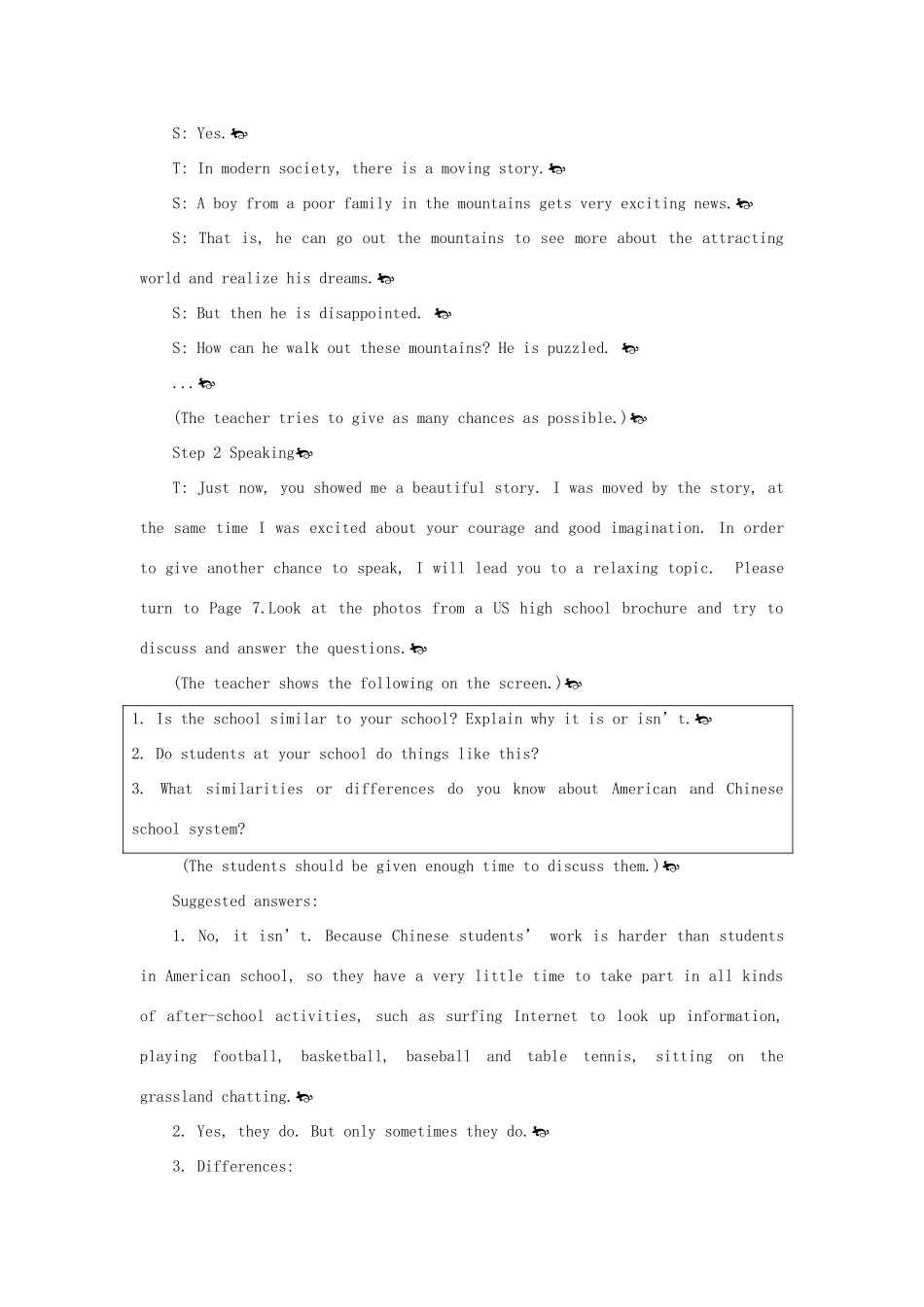 高中英语 Module 1 6th period教案 外研版必修1_第2页
