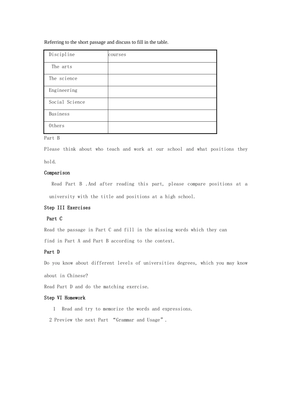 高中英语 Unit 4《The next step-Word power》教案1 牛津译林版选修11_第2页