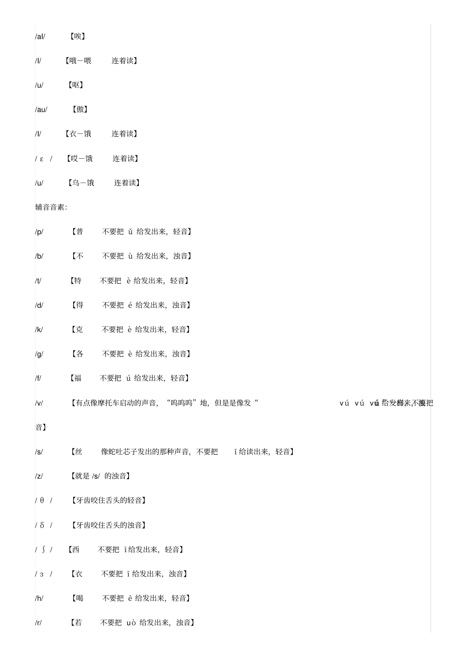 初中英语音标教学教案大全_第2页