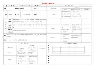 内蒙古鄂尔多斯市东胜区九年级数学下册 第28章 锐角三角形 28.1 锐角三角函数 28.1.3 特殊角的三角函数值教案 （新版）新人教版-（新版）新人教版初中九年级下册数学教案
