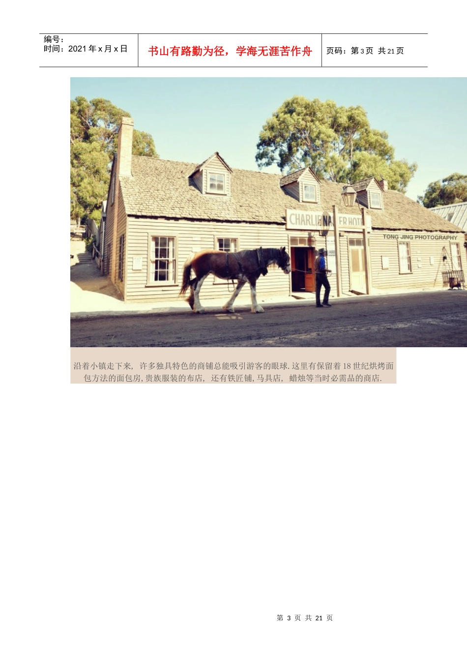 (墨尔本-澳洲新金山疏芬山金矿城_第3页