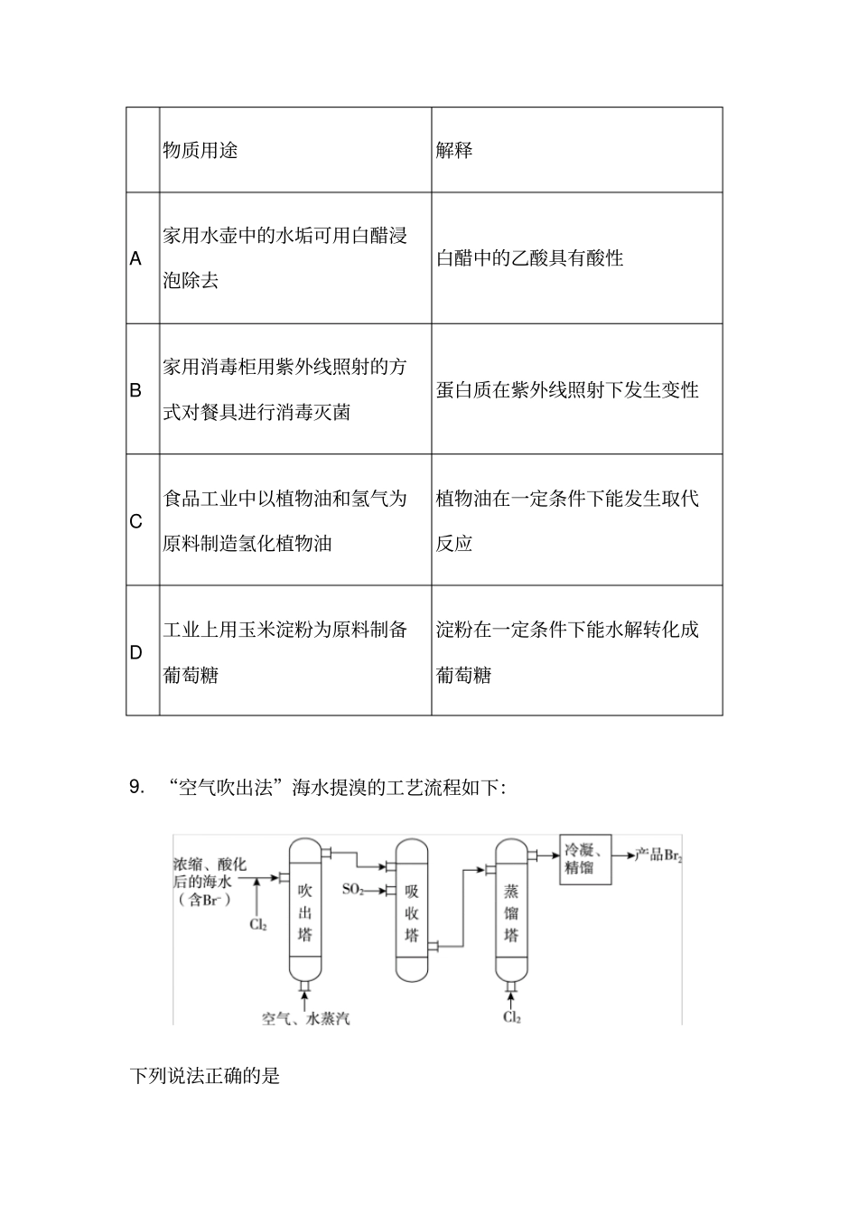 2018年海淀区高三化学一模试题+答案_第2页