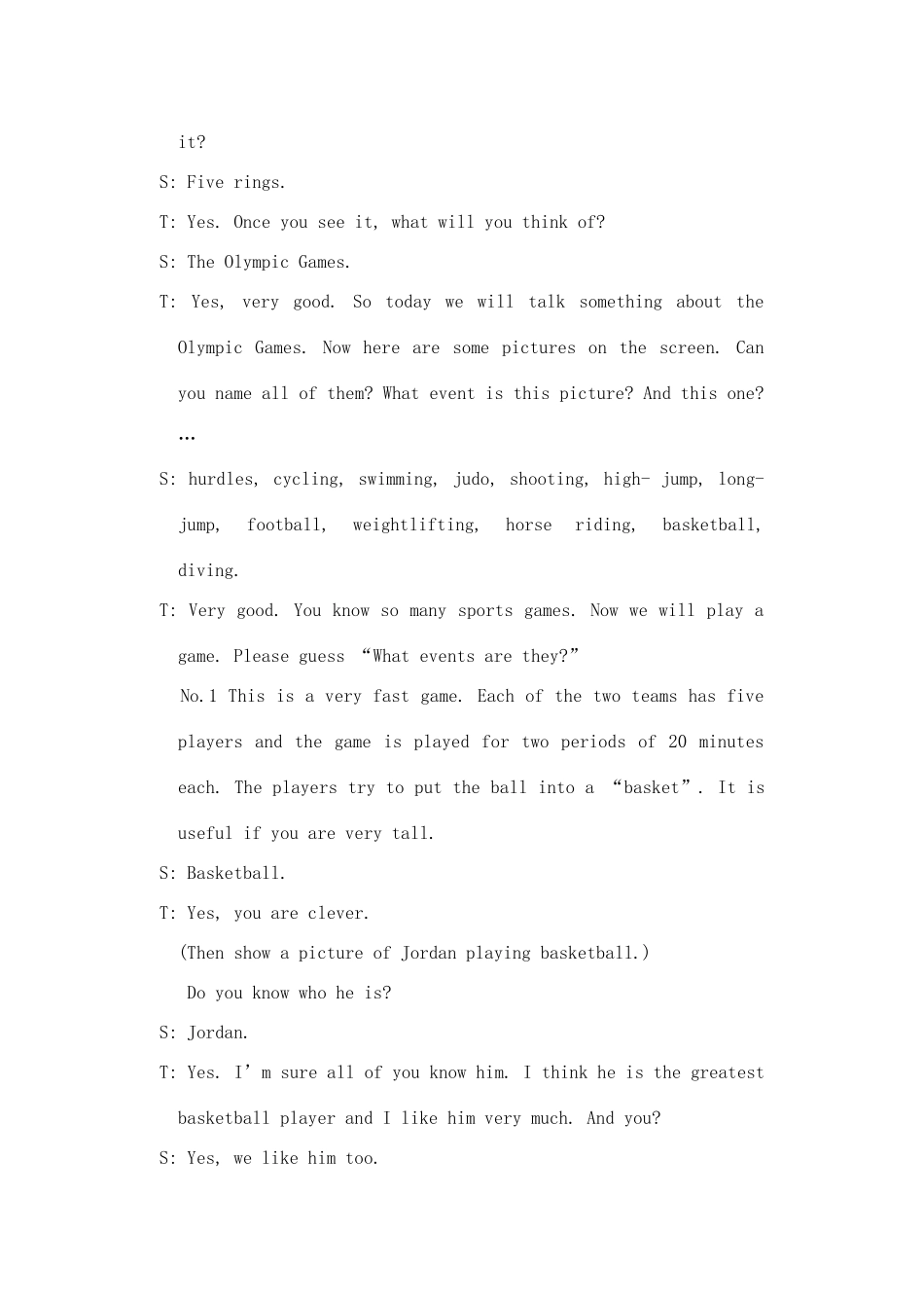 高中英语 Module 1 Our Body and Healthy Habits教案2 外研版必修2-外研版高一必修2英语教案_第2页