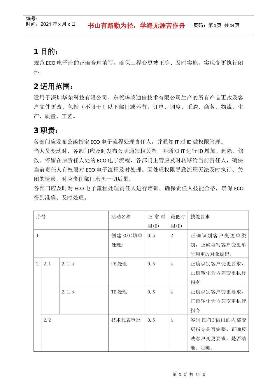 HR-WI-GC-003ECO电子流填写操作指导书V31_第3页