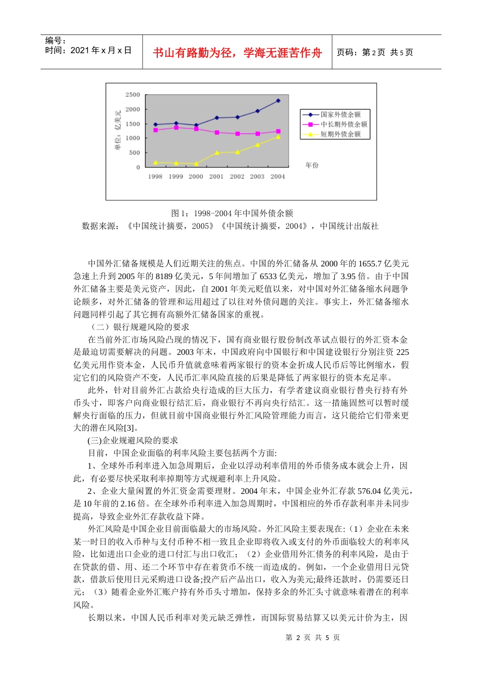 利率掉期与金融机构利率风险的防范_第2页