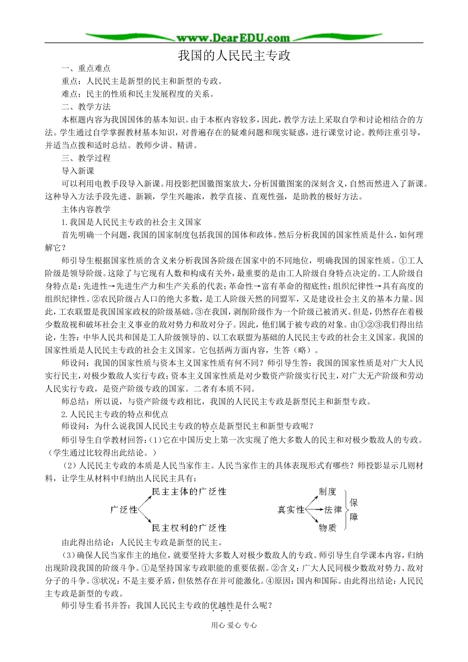 高三政治我国的人民民主专政_第1页