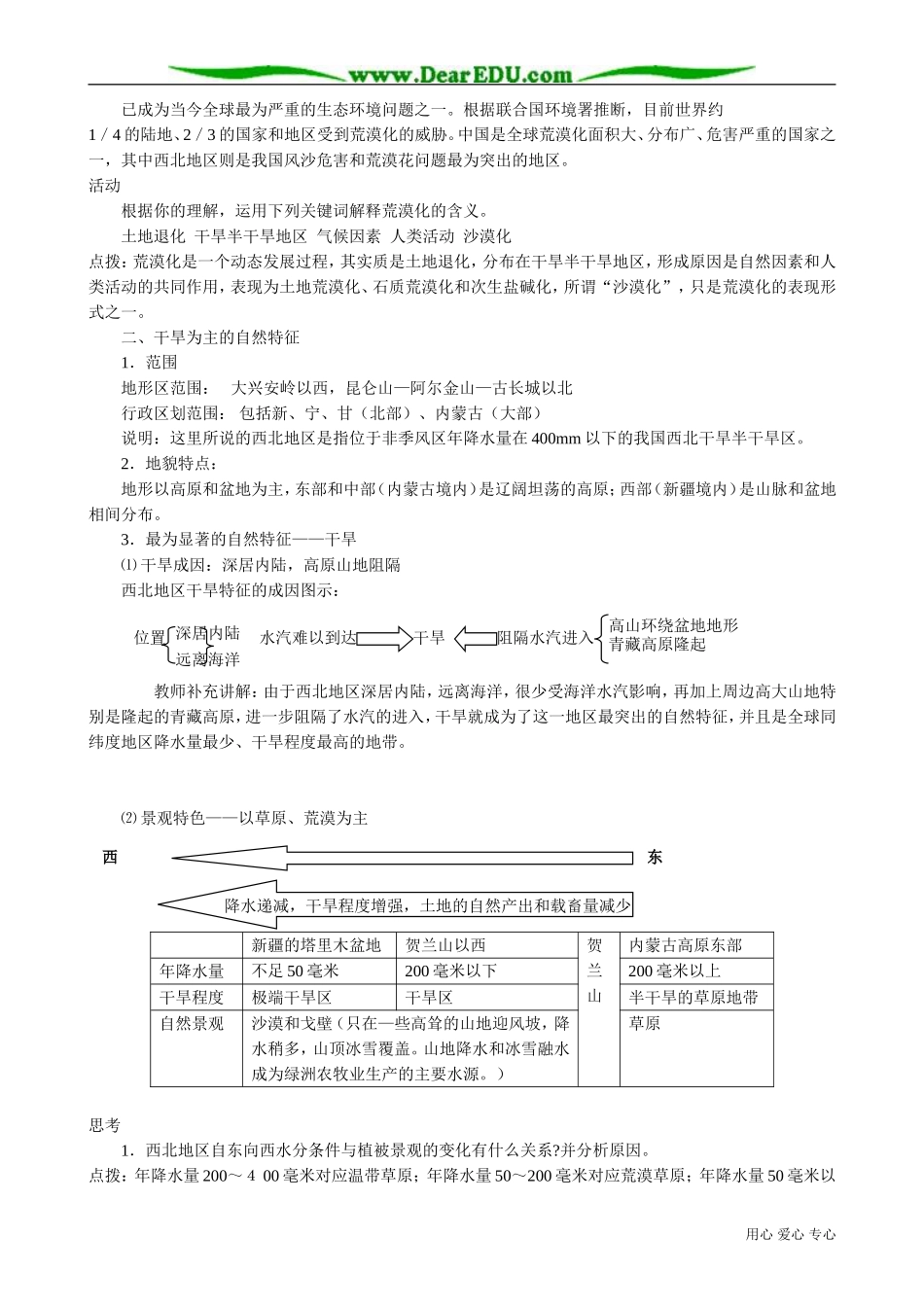 高中地理必修3荒漠化的防治(1)_第2页