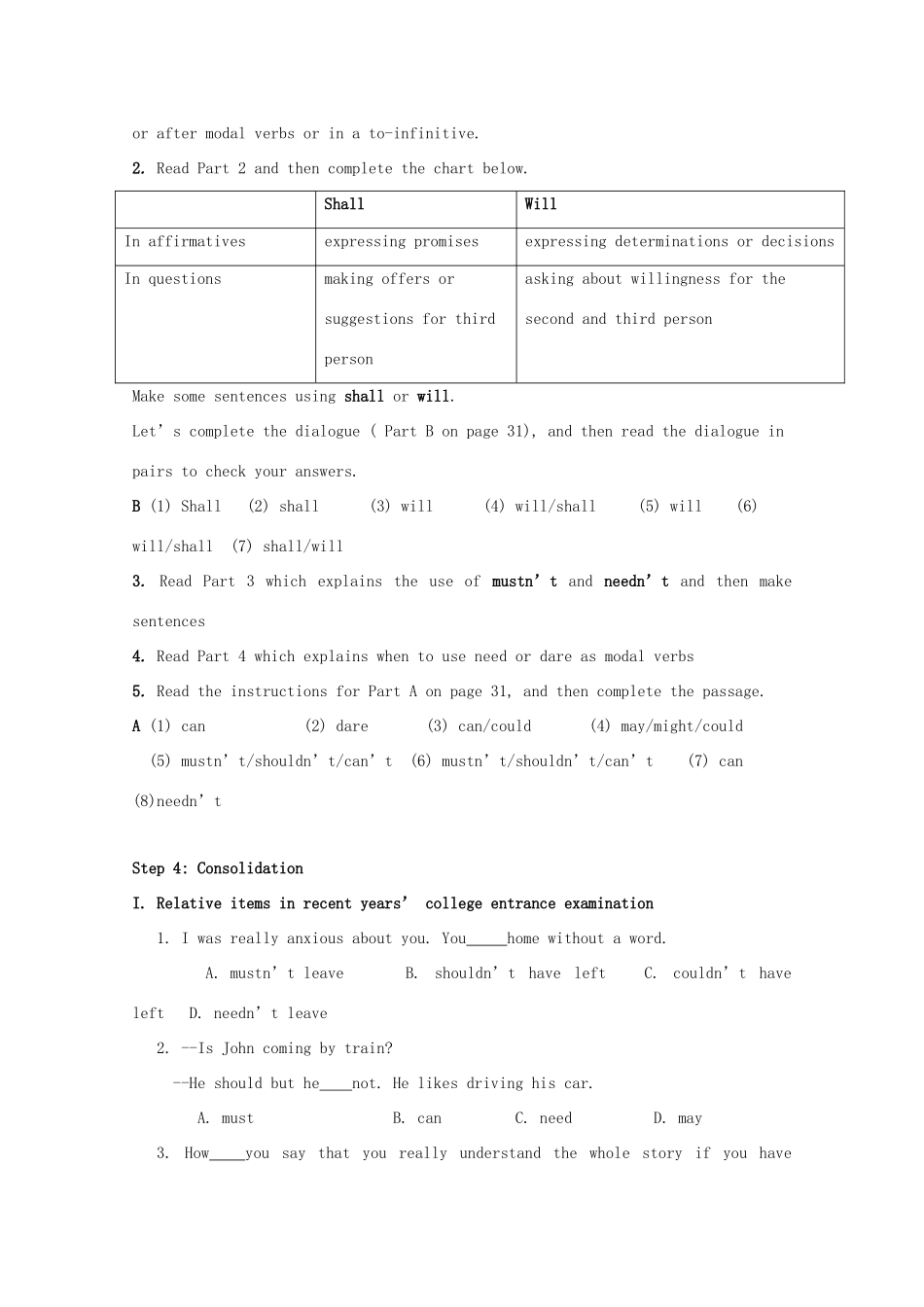 高中英语 Unit2 Sporting events-grammar教案 牛津译林版必修4_第3页