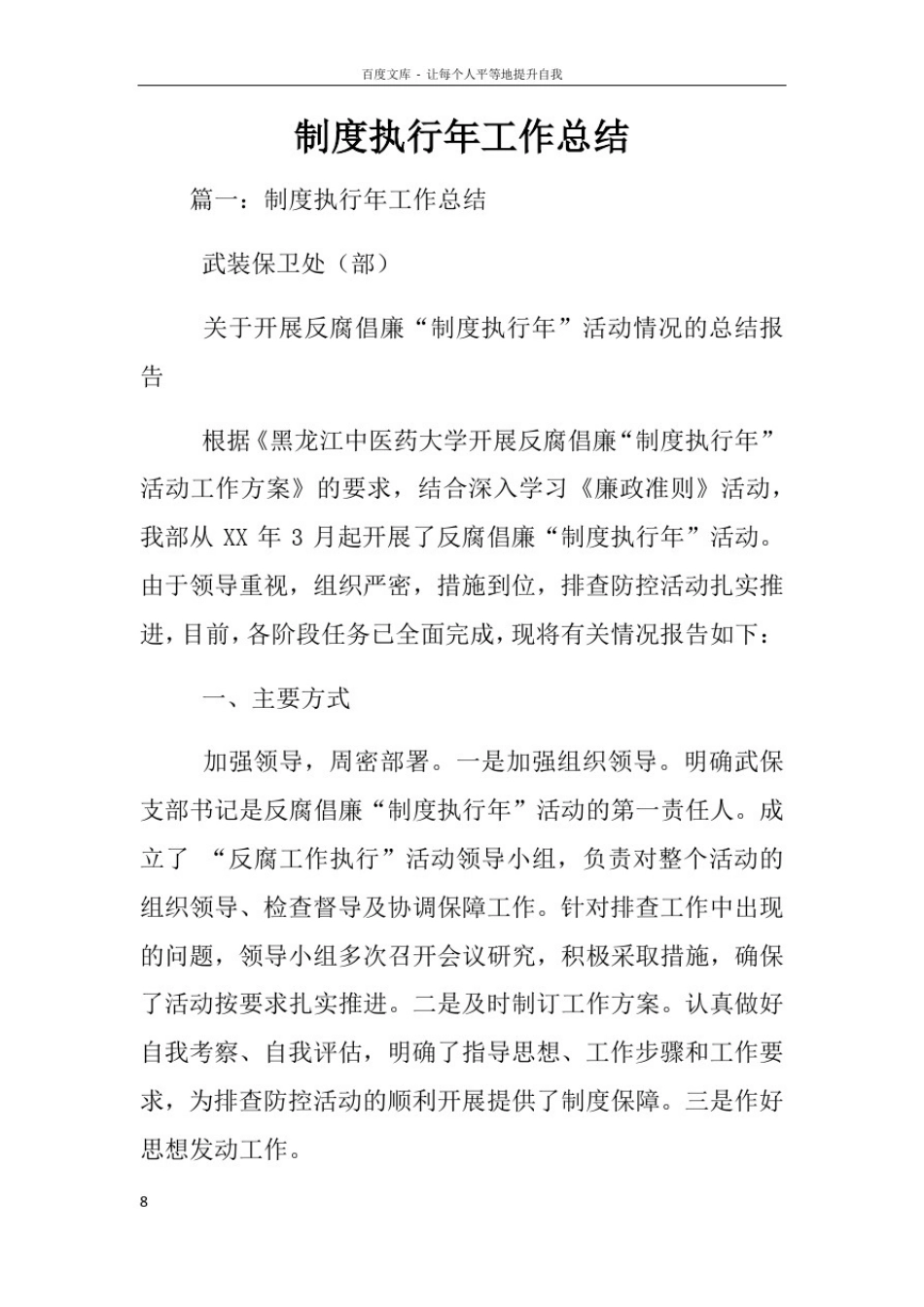 制度执行年工作总结_第1页