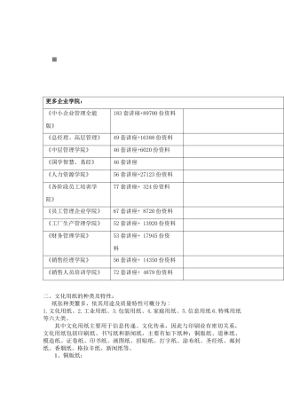 包装印刷造纸行业中纸机的大体类型与规格