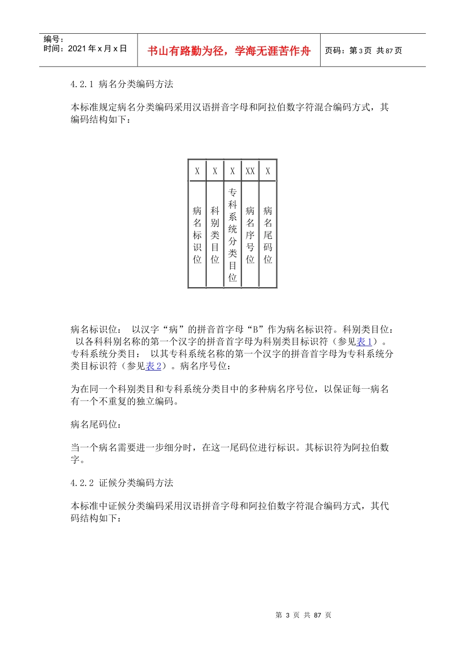 中华人民共和国国家标准-中医病证分类与代码_第3页