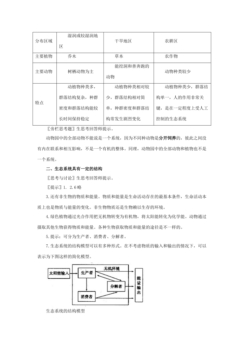 高二生物第5章生态系统及其稳定性教案_第2页