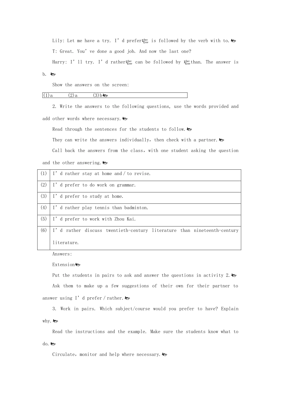 高中英语 Module 2 6th period教案 外研版必修1_第3页