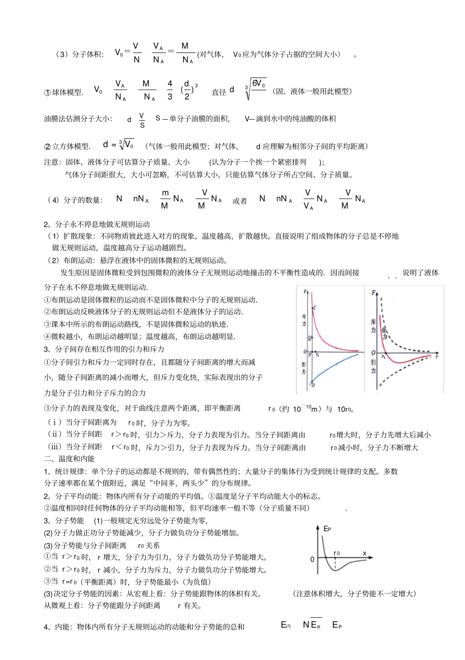 (完整word)高中物理3-3复习知识点,推荐文档_第2页