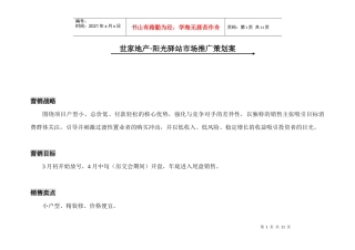 世家地产营销推广案